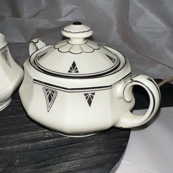 Vintage Community China Deauville Creamer & Sugar Bowl Set/1930s/RARE FIND - Picture 7 of 7